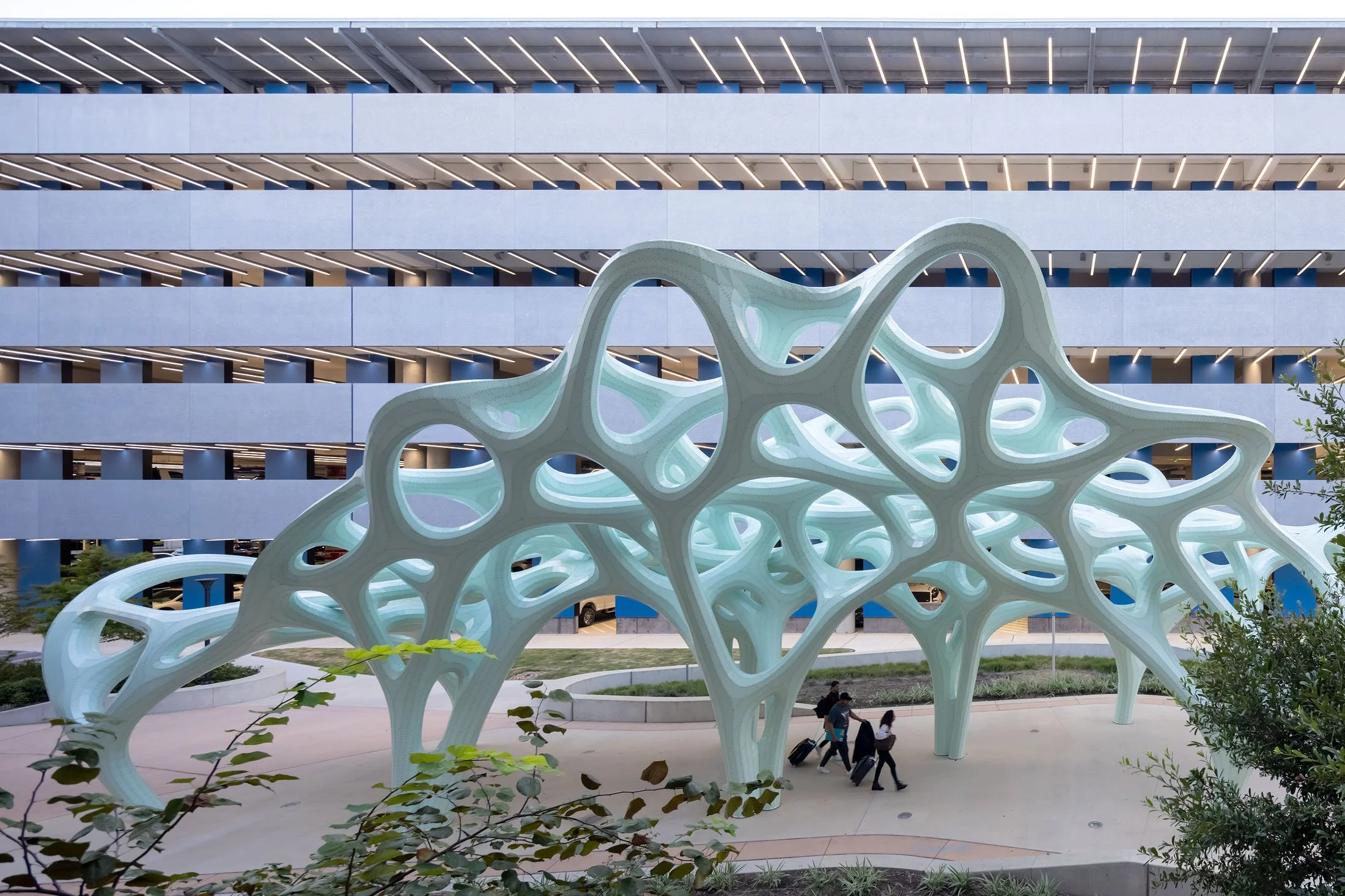 Austin Airport, Public Art — MARC FORNES / THEVERYMANY